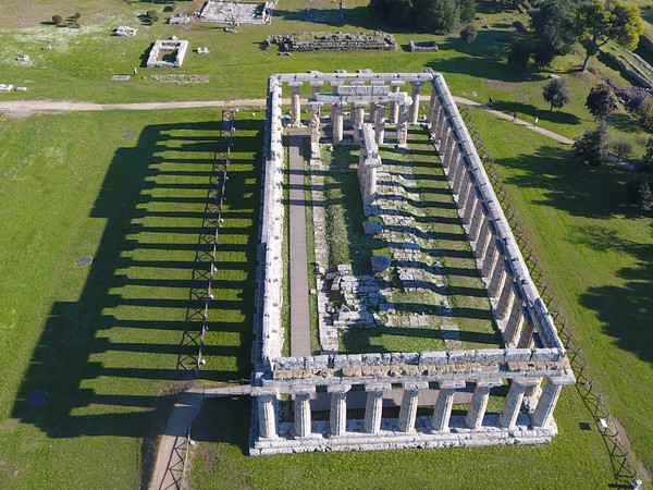 Basilica con percorso per diversamente abili, Parco Archeologico di Paestum
