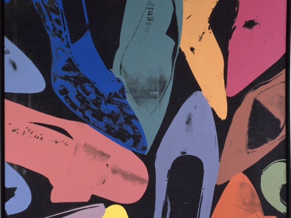 Andy Warhol, Diamond Dust Shoes, 1980. Collezione Brant Foundation