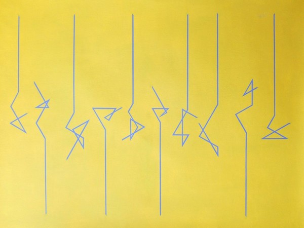 Javier de Prada, Sibelius 1, Acrilico su tela, 73x92 cm 