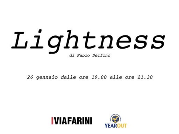 Lightness. Progetto fotografico di Fabio Delfino