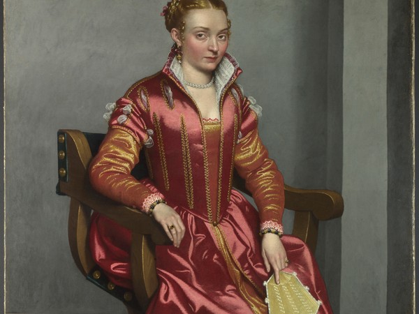 Giovan Battista Moroni, Portrait of a Lady ('La Dama in Rosso')