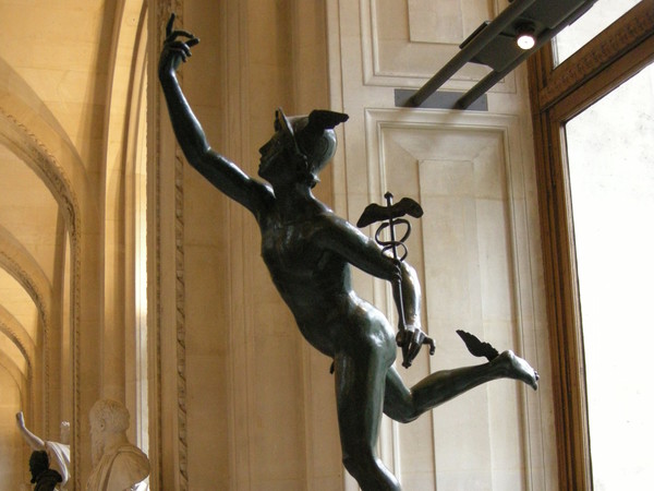 Giambologna, <em>Mercurio volante</em>, 1580, Museo Nazionale del Bargello, Firenze<br />