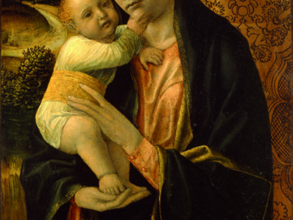 Vincenzo Foppa Bagnolo Mella, Madonna col Bambino, circa 1480 tempera su tavola. Milano, Museo Poldi Pezzoli