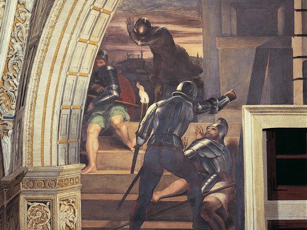 Raffaello Sanzio, Stanza di Eliodoro, Liberazione di San Pietro, 1513-1514, Musei Vaticani, Nuova Illuminazione delle Stanze di Raffaello realizzata da Osram, 2017 | © Governatorato dello Stato della Città del Vaticano