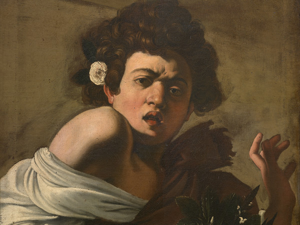 Caravaggio, Fanciullo morso da un ramarro, 1596-1597 circa, Olio su tela, 52.3 x 65.8 cm, Firenze, Fondazione di Studi di Storia dell’Arte Roberto Longhi