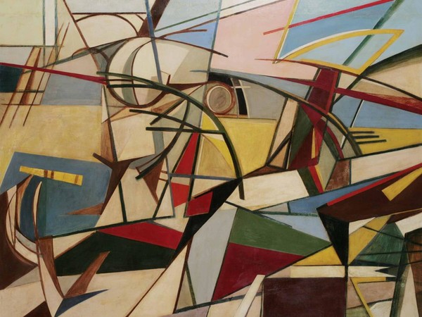 Armando Pizzinato, Finestra sul mare, 1949-50, olio su compensato, cm 164,5x197