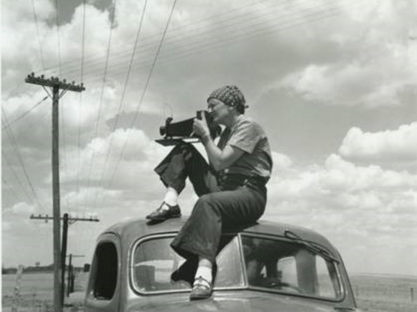 Dorothea Lange, 1936, by Paul S.Taylor