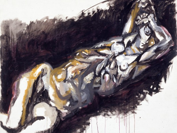 Renato Guttuso, Nudo trasversale, 1962, Olio su tela, 176,5 x 211, acquisto del Municipio, 1969 (inv. 1431)