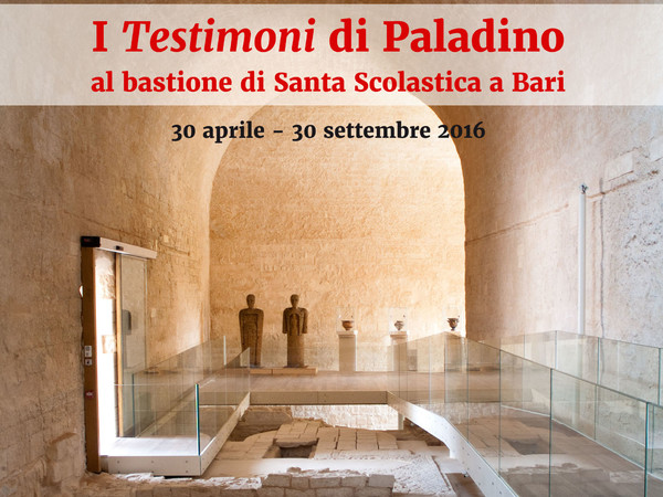 Le sentinelle della duchessa. I Testimoni di Paladino al bastione di Santa Scolastica a Bari
