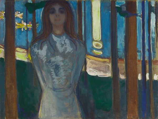 Edvard Munch, Notte d'estate. La voce, 1896 | Courtesy of Munchmuseet, Oslo