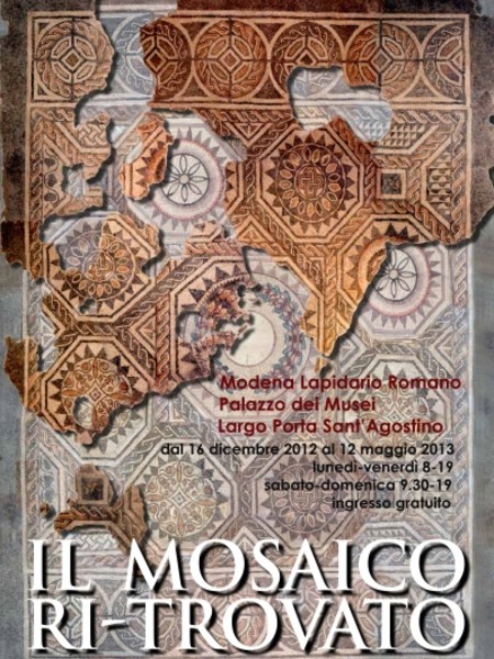 Il mosaico ri-trovato, Lapidario Romano dei Musei Civici, Modena