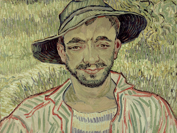 Vincent Van Gogh, Il giardiniere, Saint-Rémy, settembre 1889, olio su tela, 61x50 cm. Galleria Nazionale Arte moderna, Roma I Ph. Schiavinotto