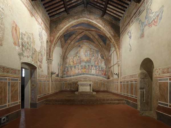 San Gimignano, San Lorenzo in Ponte, Veduta dell’interno