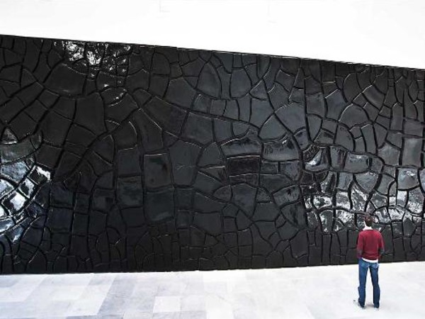 Alberto Burri, Grande cretto nero