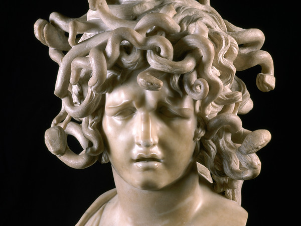 Gian Lorenzo Bernini, Medusa, 1638-1640, Marmo con tracce della patina originale, h 46 cm | Courtesy © Pinacoteca Capitolina | Foto: Andrea Jemolo