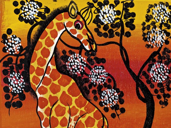 Ibrahim Omary, Giraffe, 2013, Tanzania