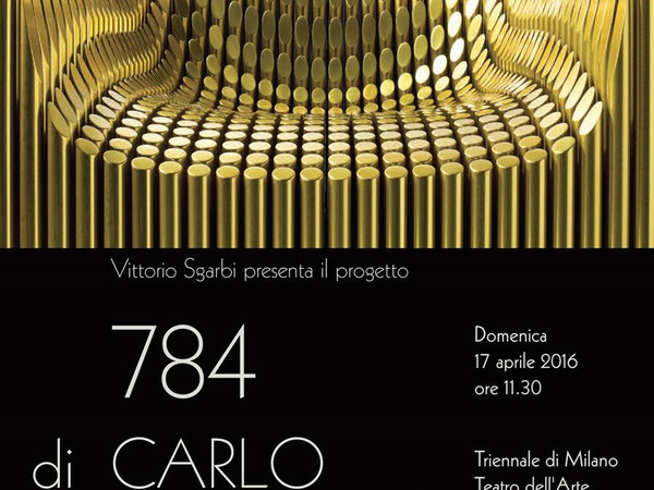 Carlo Colombo. Sculpture armchair 784, Triennale di Milano