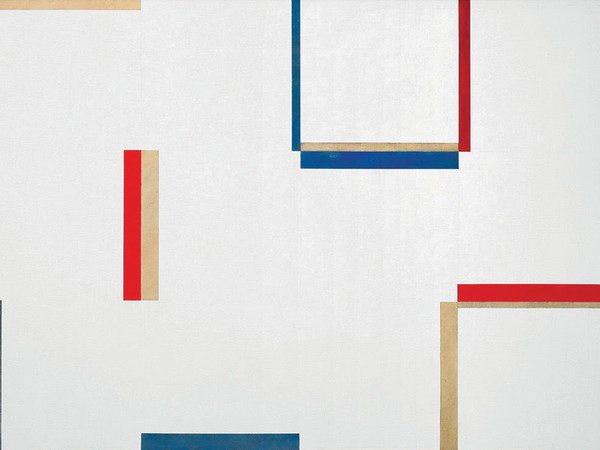 Claudio Verna, Pittura, 1974, acrylic on canvas, 100x140 cm.