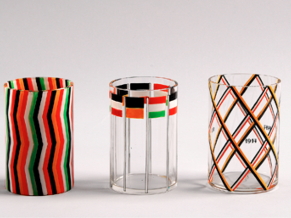 <span>Josef Hoffmann, <em>War Glasses</em>, 1914-16, WI 1421, 1423, 1419. </span><span>MAK - Austrian Museum of Applied Arts / Contemporary Art</span>