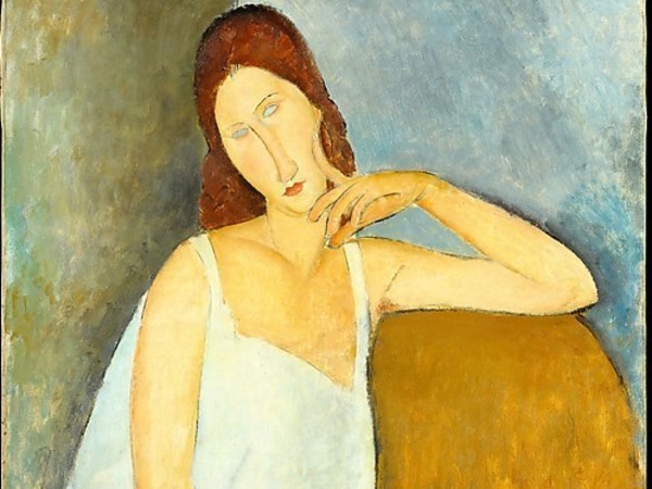 Amedeo Modigliani, <em>Jeanne Hèbuterne</em>, 1919, Olio su tela, 73 x 91.4 cm, Metropolitan Museum of Art, New York | © Gift of Mr. and Mrs. Nate B. Spingold, 1956<br />