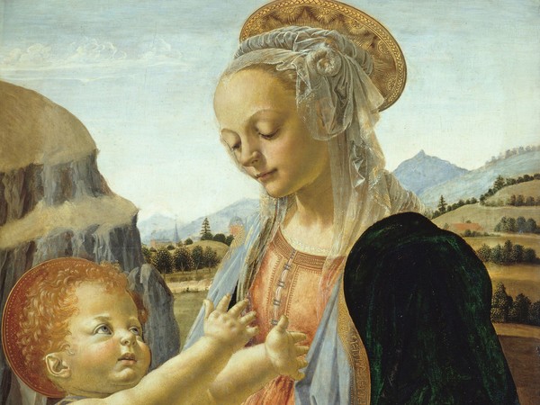 Andrea del Verrocchio (Firenze, 1435 circa - Venezia, 1488), <em>Madonna col Bambino</em>, 1470 o 1475 circa, Tempera e olio su tavola, 54.6 x 75.8 cm, Be rlino, Staatliche Museen zu Berlin, Gemäldegalerie | © Staatliche Museen zu Berlin, Gemäldegalerie / Christoph Schmidt