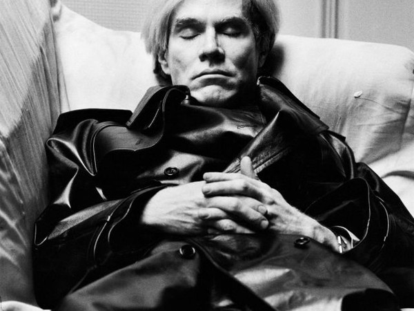 Helmut Newton, Andy Warhol, Vogue Uomo Paris 1974