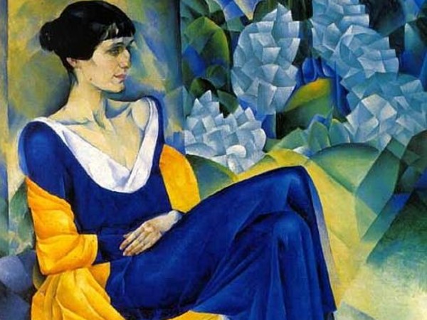 Nathan Alt’man, <em>Ritratto di Anna Achmatova</em>, 1915 Olio su tela, 123,5 x 103,2 cm © State Russian Museum, St. Petersburg