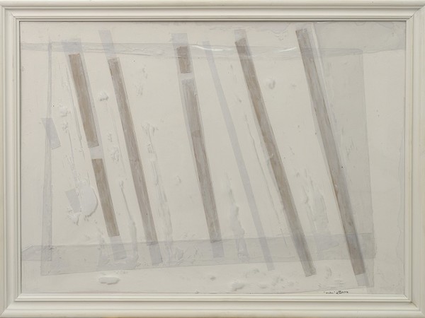 Lorenzo Polimeno, Winter (imballo-package), 2016, tecnica mista su poliuretano, cm.76x57