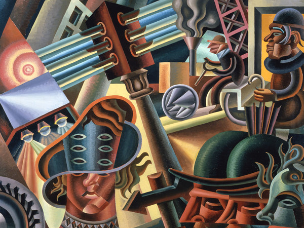 Fortunato Depero, Simultaneità metropolitane