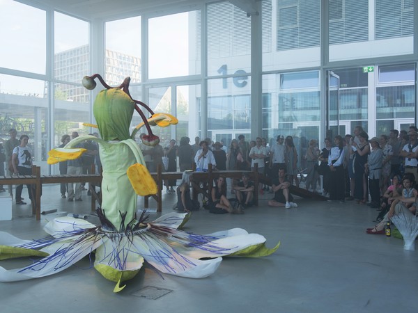 Ingela Ihrman, The Passion Flower (La Passiflora), 2017. Performance, The Inner Ocean, Der Tank, Basel, 2017