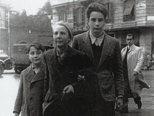 Mimì Quilici Buzzacchi, <em>Arrivo a Roma, 1945, con Folco e Vieri</em>