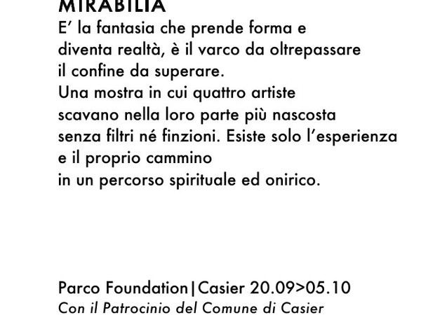 Mirabilia, Parco Foundation, Casier