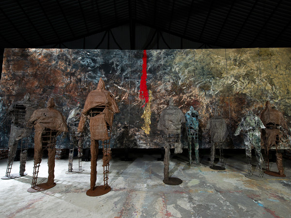 Henry Le, Installazione di sculture in ferro