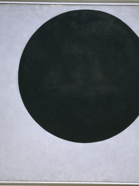 Kazimir Malevi? (pressi di Kiev 1879-Leningrado 1935), Cerchio nero, 1915, olio su tela; cm 105,5 x 106. San Pietroburgo, Museo Statale Russo