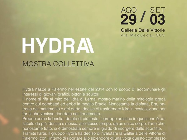 Hydra, Galleria delle Vittorie, Palermo