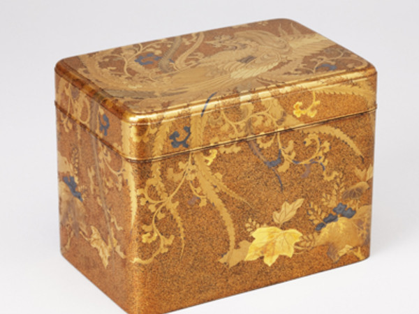 Giappone, periodo Edo, XIX secolo 1860-1870 circa; Scatola in lacca maki-e.