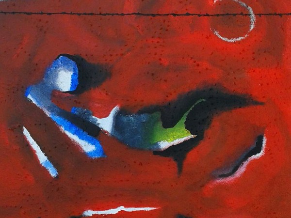 Salvatore Graf, Atollo, acrilico su tela, 60x60