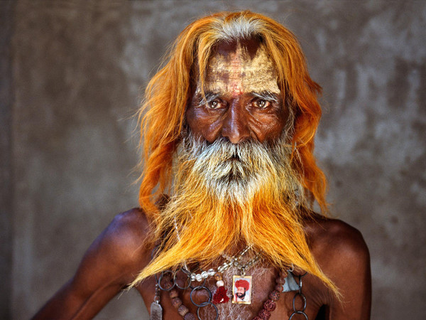 Steve McCurry, Un uomo anziano della tribù Rabari, Rajasthan, India, 2010