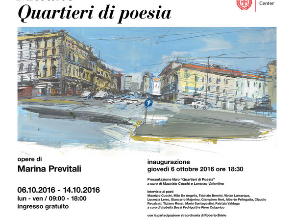 Milano. Quartieri di poesia. Opere di Marina Previtali, Urban Center Milano