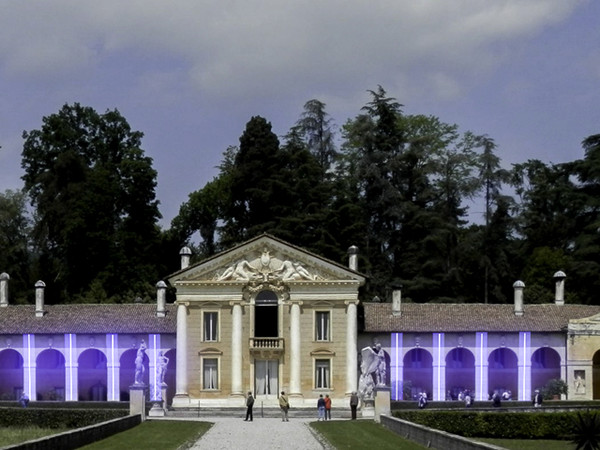 CASA di VITA / ARMONIA del TEMPO, Villa di Maser, prove di allestimento dell'opera di Waltraut Cooper