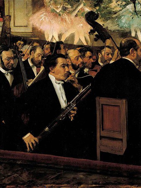 Edgar Degas - L'orchestra