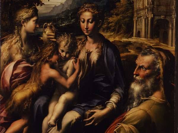 Francesco Mazzola, il Parmigianino, Madonna di San Zaccaria, 1530-1533 circa, Olio su tavola, 74 x 60 cm, Firenze, Galleria degli Uffizi | © Ministero dei Beni e le Attività Culturali