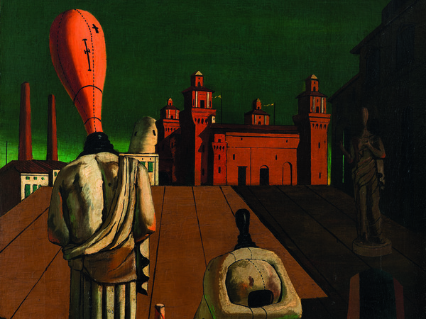 Giorgio de Chirico, Le Muse inquietanti, 1918. Olio su tela, Collezione privata © by SIAE 2015