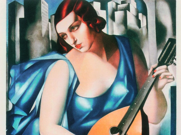 Tamara de Lempicka, La musicienne, 1933. Acquatinta, 63x41 cm. Collection Henry Leal, Paris © Tamara Art Heritage. Licensed by MMI NYC/ ADAGP Paris/ SIAE Roma 2015