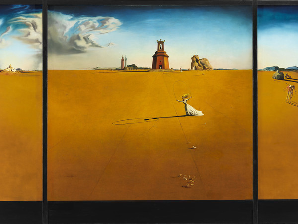 Salvador Dalí, Landscape with a Girl Skipping Rope, 1936. Museum Boijmans Van Beuningen, Rotterdam