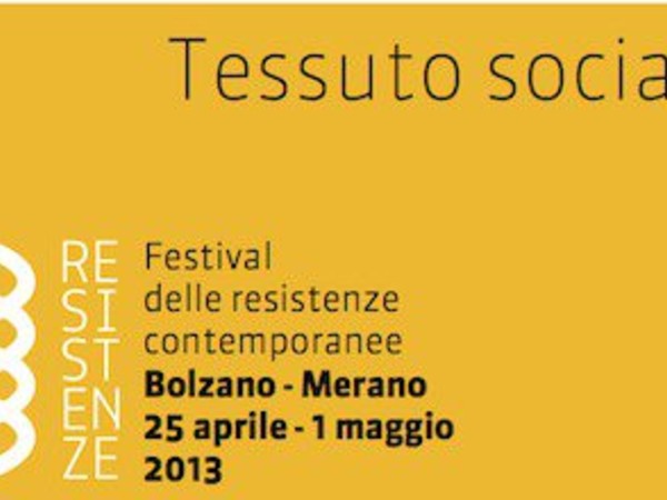 Festival delle resistenze contemporanee. III Edizione