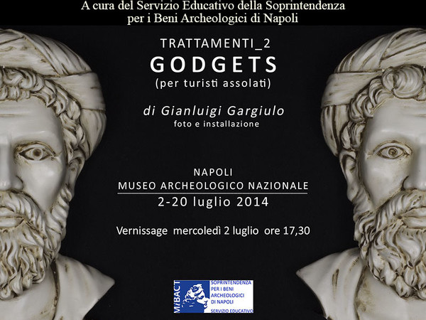 Gianluigi Gargiulo. Trattamenti_2. Godgets, Museo Archeologico Nazionale, Napoli