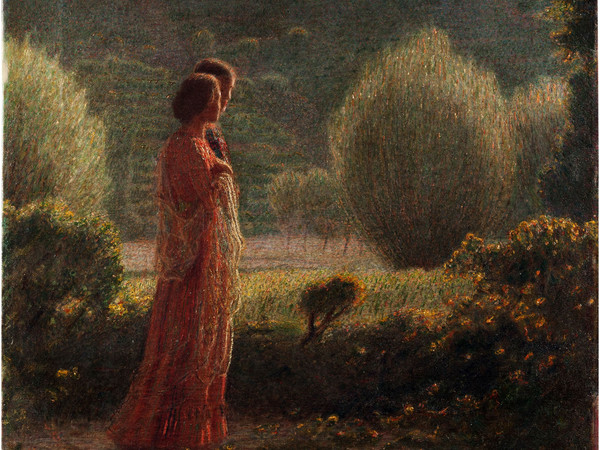 Giuseppe Pellizza da Volpedo, L’amore nella vita, 1901-1902. Olio su tela, 93 x 92 cm