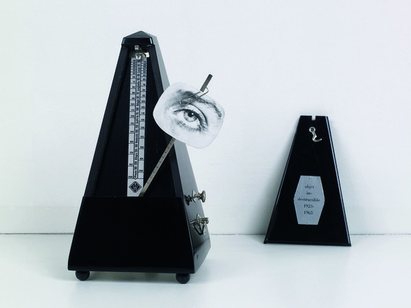 Man Ray, Indestructible Object, 1923-1959. Metronomo con ritaglio fotografico sul pendolo, Collezione privata © Man Ray Trust, by SIAE 2015