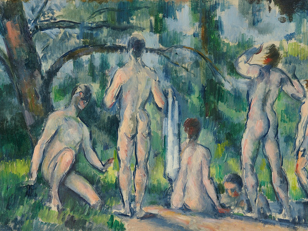 Paul Cézanne, Baigneurs, 1890-1894, olio su tela 